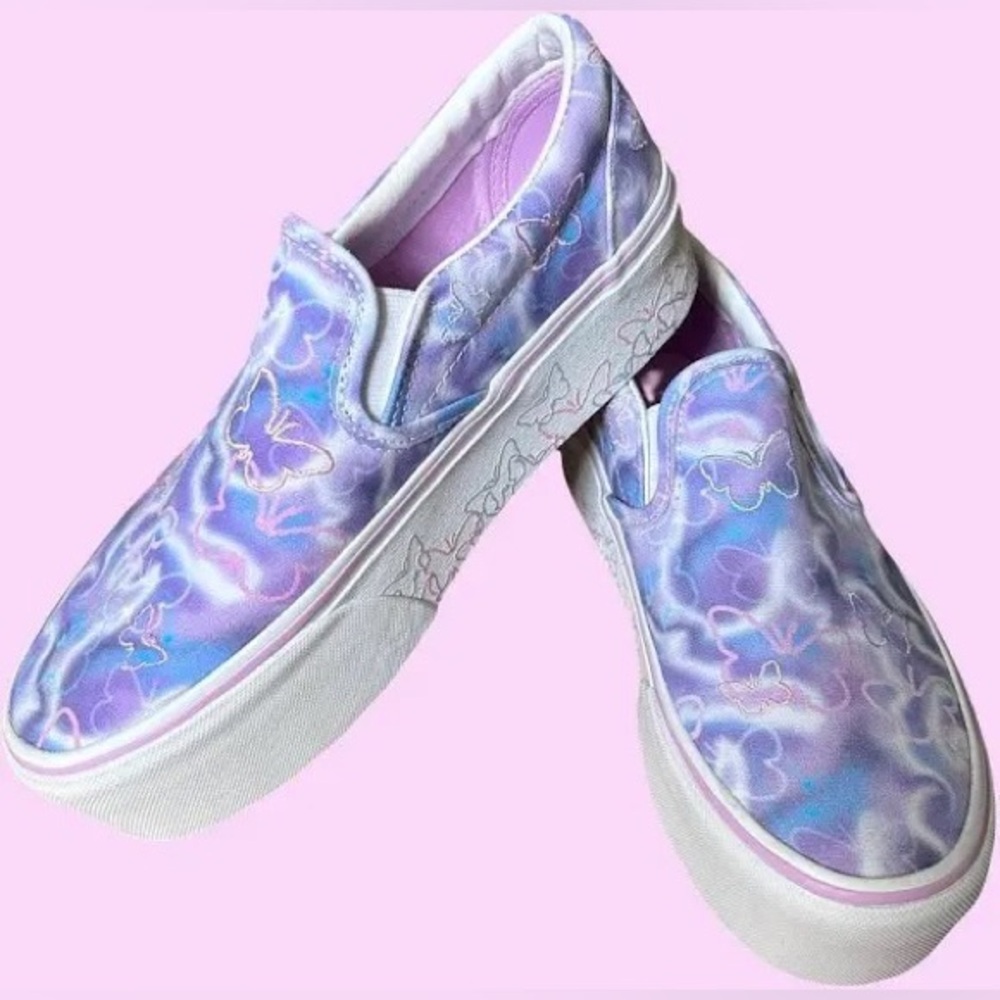 Vans butterfly slip-ons